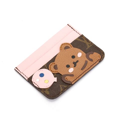 louis vuitton keyring bear|louis vuitton card holder.